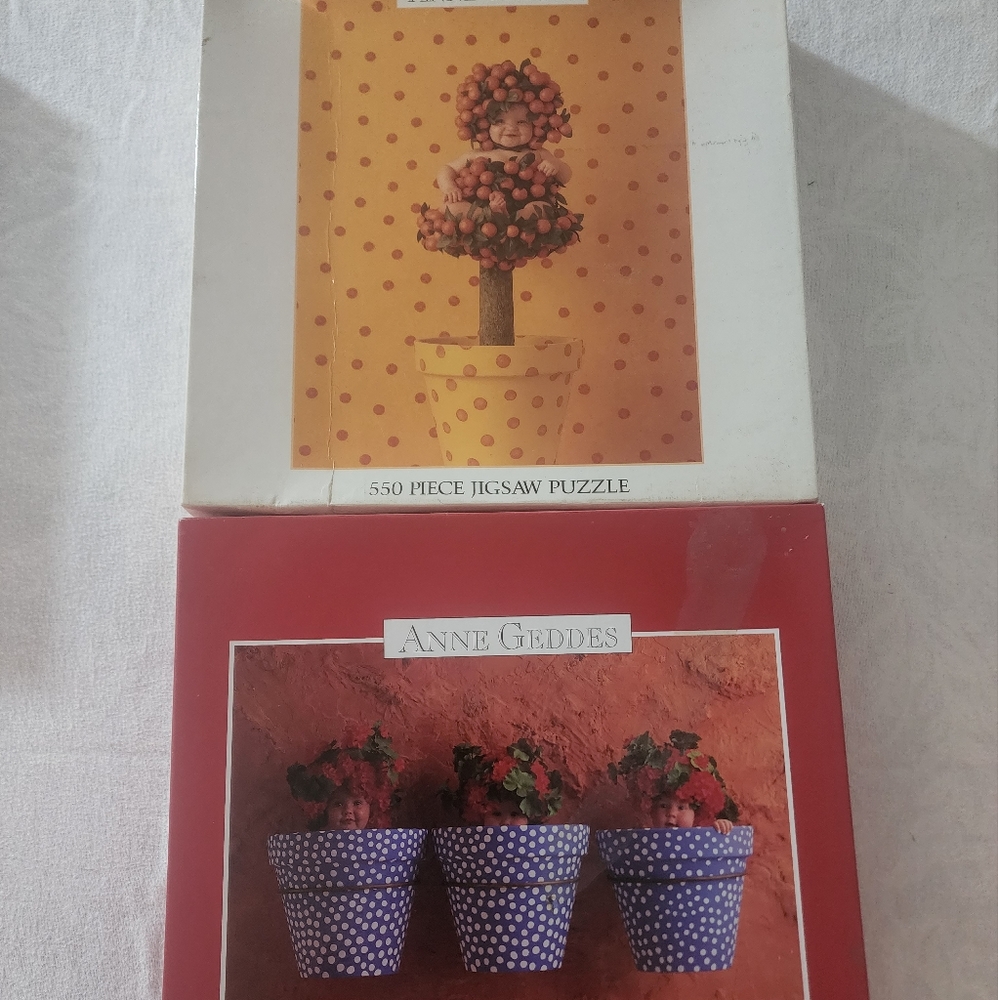 Anne Gedde Tomato and flower pots puzzles